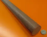 Phenolic Linen Phenolic LE Rod - 1.50" (1 1/2") Diameter x 48" Length