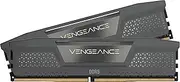 CORSAIR Vengeance DDR5 32GB (2x16GB) DDR5 5600MHz CL36 AMD Expo Intel XMP iCUE Compatible Computer Memory – Grey (CMK32GX5M2B5600Z36)