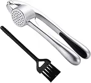 Alipis Garlic Press Set Set Pcs Manual Garlic Presser Masher Alloy Material Easy to Use and Clean
