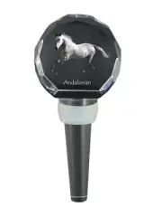 Andalusian Thick Wine Stopper With Horse Art-Dog