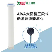 在飛比找樂天市場購物網優惠-AIVA 大面積三段式過濾蓮蓬頭濾心 PP過濾棉 過濾雜質【