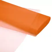 Tulle Fabric Rolls, 54 Inch by 40 Yards Fabric Spool Tulle, Orange