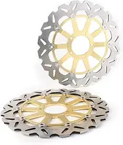 Motorcycle Front Brake Disc Rotor Compatible with Ducati MONSTER ABS 821/1200 2015-2017 ENDURO 1200 2016 17 18 MONSTER EVO 1100 2011 2012