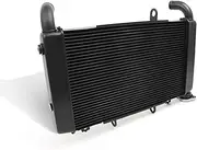 Rynplex Motorcycle Aluminium Radiator Cooler Cooling Protector Water Tank, for CBR650R CBR 650 R CBR 650R CBR650F CB650R 2017-2021 Motorcycle Engine Radiator
