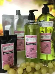 GRAPESEED OIL 100% Pure Natural Grape Seed Oil- psoriasis eczema dandruff..