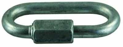 Jr Products Zinc Plated Steel 5/16" Quick Link Connecting Safety Chain 2Pk 01325