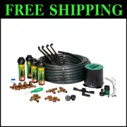 32HE In-Ground Sprinkler System with Click-N-Go Hose Connection - Pro Grade Kit
