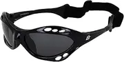 Shiny Black Frame Floating Water Sport Jet Ski Boating Surfing Surfer Surf Beach SAILING FISHING KAYAK CANOE FLOATING GOGGLES Kayaking Polarized Goggles