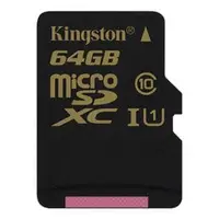 在飛比找PChome商店街優惠-金士頓Kingston 64GB Micro SDXC UH