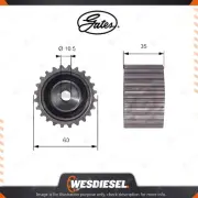 1 x Gates Camsht Guide Idler Pulley fits Subaru Forester S10SF S12SH S11SG (for: Subaru)