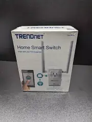 TRENDnet THA-103AC Home Smart Switch with AC750 WiFi long range Extender NEW