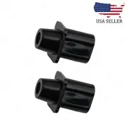 2 Pcs Black Top Hat Switch Tip Pickup 3-5 Way Switch Knob For Tele Telecaster
