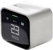 Air Quality Detector WiFi 5In-1 Air Quality Monitor CO2/Temperature/Humidity/PM2.5/PM10 for Home School Office Grow Tent Easy Install Easy to Use