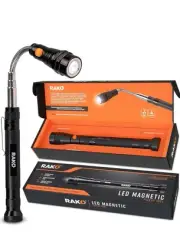 Rako LED Magnetic Pickup Tool with Flexible Telescopic Neck