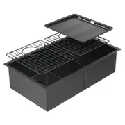 Abey Piazza DBL Bowl - Black Pearl