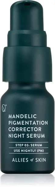 Allies of Skin Mandelic night serum to unify skin tone 8 ml