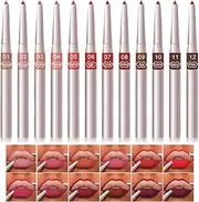 Lip Pencil Set,Makeup Kit Lip Liner Lip Contour | Sculpting Lip Pen, Matte Smooth Lipliners Makeup for Wife, Girlfriend, Mother