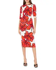Milly Windflower Midi Dress