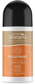 Biologika Live It Up Organic Deodorant Roll On (ACO) 70mL