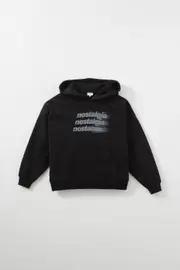 [Factorie] Factorie - Harley Slouchy Hoodie - Black/nostalgia XS BLACK/NOSTALGIA