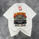 PUTIH KAOS TSHIRT 白色復古 NASCAR 隆隆聲漂移車 BAJU RACING KAOS 白色男士 K