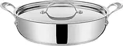 Jamie Oliver by Tefal Cooks Classic Induction Non-Stick Stainless Steel Shallowpan 30cm + lid