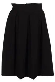 Lush skirt with pleats black Size 2, 4, 6, 8, 10 US Fashionable NEW