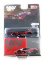 Mini GT 1:64 Aston Martin Valkyrie Hyper Red 1:64 Scale Model MGT00766-3I