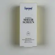 Supergoop 100% Mineral Broad Spectrum Sheerscreen SPF 30PA+++ .68oz *EXPIRED*