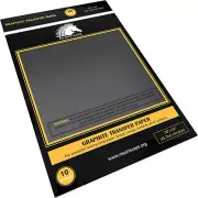 Myartscape Graphite Transfer Paper, 18" X 24" - 10 Sheets - Black Waxed Carbon P