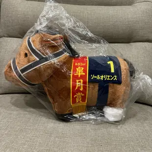 日本國內景品  日本賽馬娃娃 純種馬系列 純種系列 一號賽馬娃娃   一號賽馬初日高升