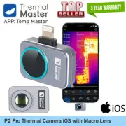 Thermal Master P2 Pro Thermal Camera for iPhone IOS 256x192 IR with Macro Lens