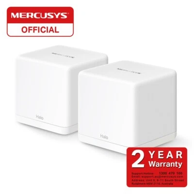 Mercusys Halo H60X 2 PACK AX1500 Whole Home Mesh Wi-Fi 6 System Gigabit Router