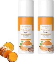 Turmeric Vitamin C Toner, Turmeric Oil Toner Serum, Moisturizing Facial Toner, Brightening Facial Toner, Turmeric Hydrating Face Toner, Turmeric Hydrating Face Toner for Dry Skin (2pcs)