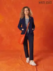 White Stuff Blue Savannah Stretch Trousers (736268) | $150