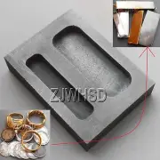1/2 1 OZ SILVER Graphite Ingot Bar Combo Mold Melting Casting Refining Scrap