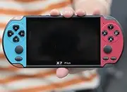 32/64/128 Bit 5 ( Color : 4.3 inch Red Blue )