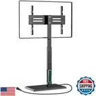 WALI Floor TV Stand with Power Outlet, Tall TV Stand Floor Mount for 32-75 in