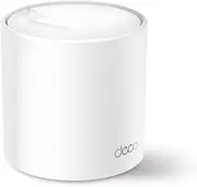 TP-Link Deco AX5400 Whole Home Mesh Wi-Fi 6, Cover up to 270 sqm, up to 5400 Mbps, Parental Control, Seamless AI Roaming, HomeShield Security, Gaming & Streaming, Smart Home (Deco X60(1-pack))