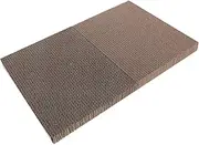 2pcs Replaceable Corrugated Cardboard: Cat Scratcher Refills - 11.4x7.8x1.1 Scratch Pad - Protects Furniture and Promotes Healthy Claws