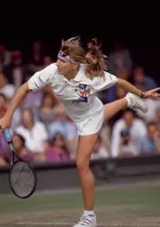Steffi Graf of Germany at the Wimbledon Lawn Tennis Championships - Old Photo 9