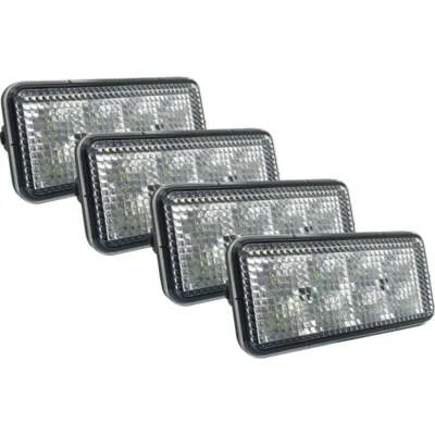 LED Light Kit for Kubota SVL Skid Steers - 12000 Lumens, Flood Pattern