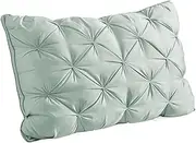 Down Comfortable Pillow5-star Hotel Pillow Down Pillow Core Biomimetic Duck Down 3-Dimensional Cervical Pillow Core(Teal,Middle Pillow 850gx1)