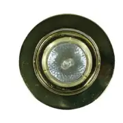 Cal Lighting 12V,50W,Mr-16,Trim Only, Polished Brass - BO-601-PB
