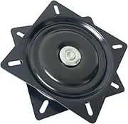 Cabilock Bar Stool Swivel Plate Rotating Seat Mount Quiet Smooth Bearing for Chairs Easy to Install Turntable Base for Furniture Office Car and Display Stands