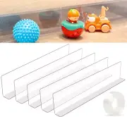 QIYIHOME 5-Pack Toy Blocker, Extra High Size Gap Bumper For Under Furniture