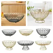 Fruit Bowl Basket Multiuse Decoration Snack Holder Fruit Basket Holder Bread