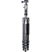 Vanguard VEO 3 GO 204AB Aluminum Tripod with T-45 Ball Head w/o Low Angle Adapter & Spiked Rubber Feet [V248875]