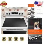 Heat Resistant 29.5" Stove Top Cover: Stylish Protector for Induction Cooktops