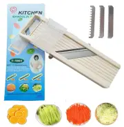 Handheld Mandoline - Japanese Style Slicer for Vegetables, Cabbage, Cucumber ...